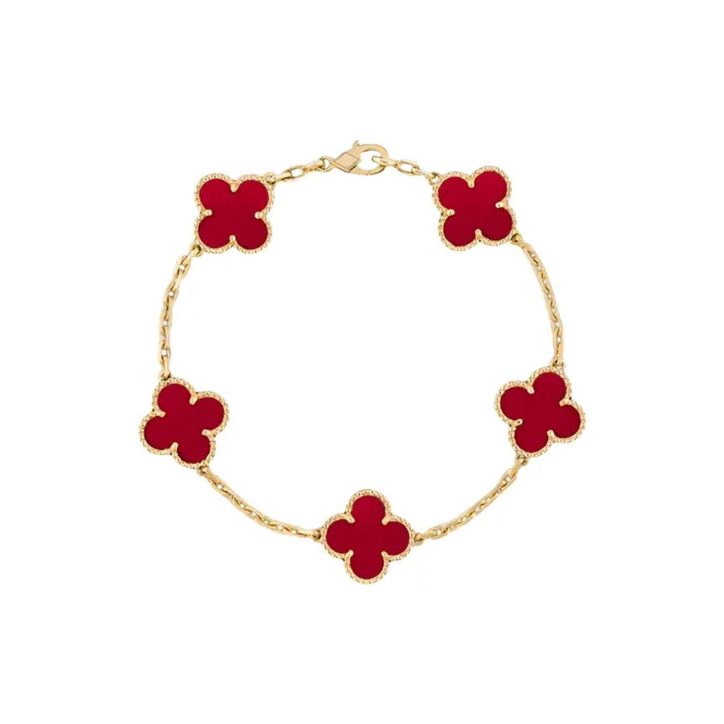 Pulso Tipo Van Cleef Roja