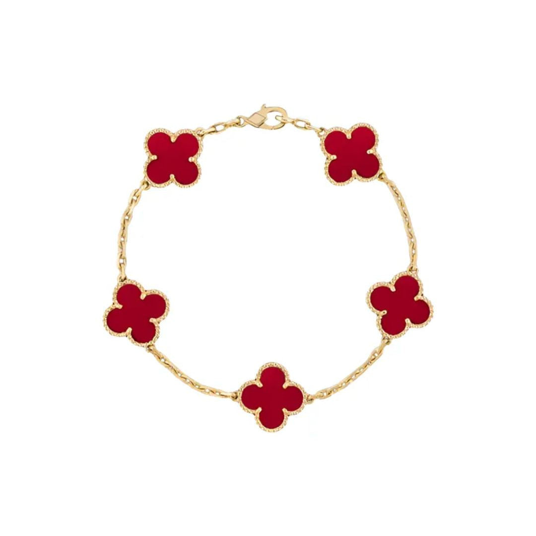 Pulso Tipo Van Cleef Roja