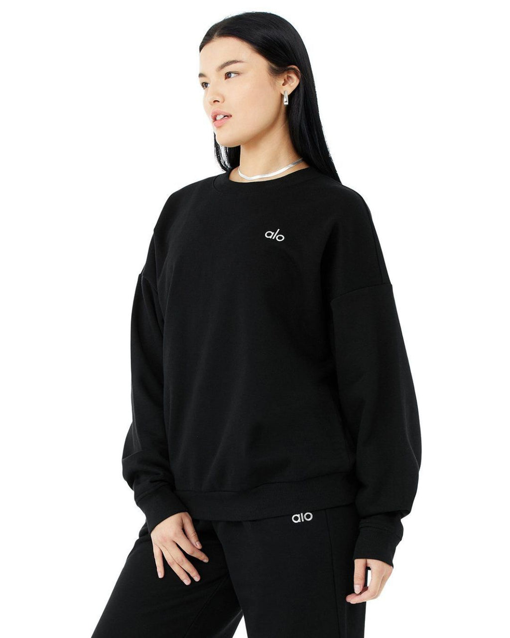 SUDADERA ALO NEGRA (SIN GORRO)