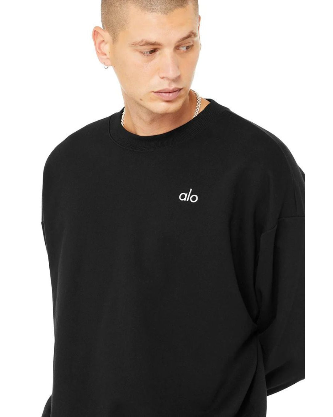 SUDADERA ALO NEGRA (SIN GORRO)