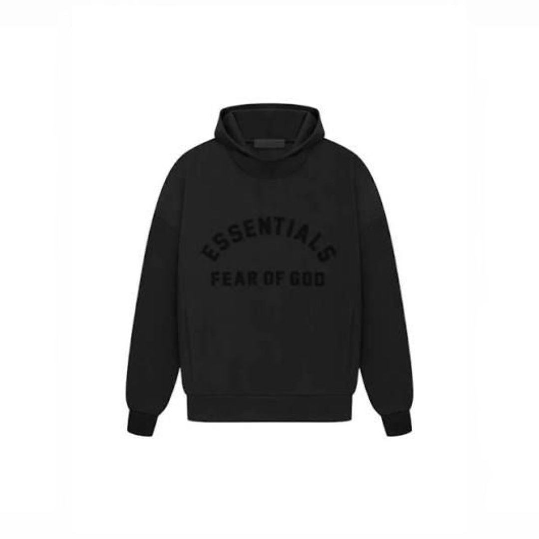 Hoddie Jet Black Essentials