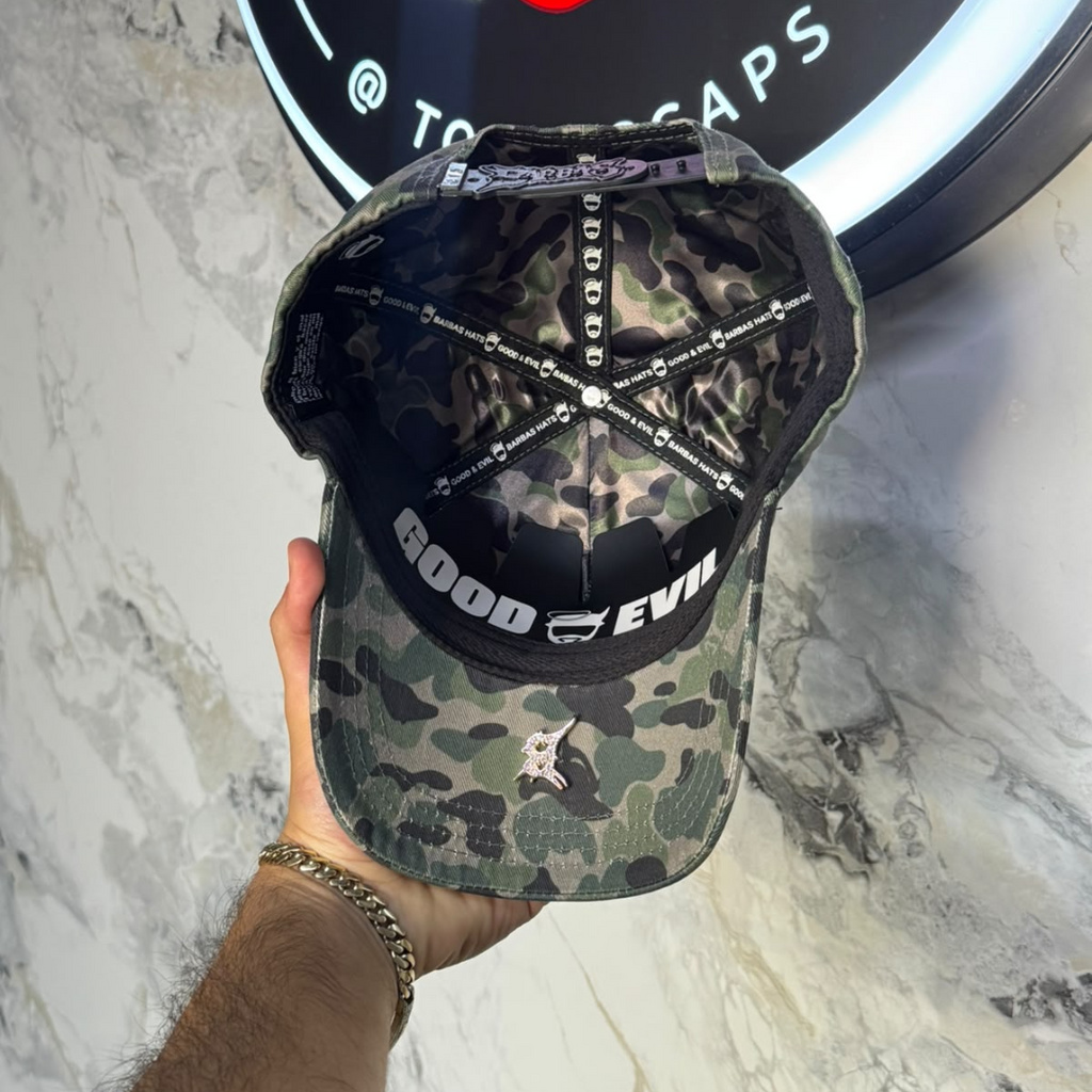 BARBAS HATS B-CROSS CAMO