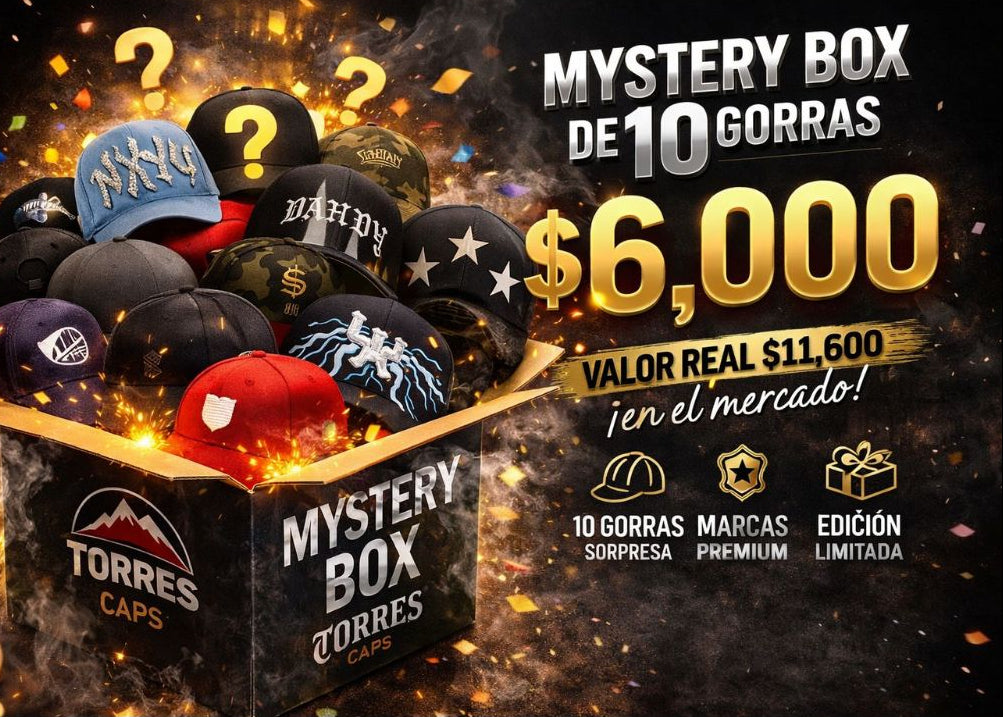 Mistery Box de 10 Gorras Originales