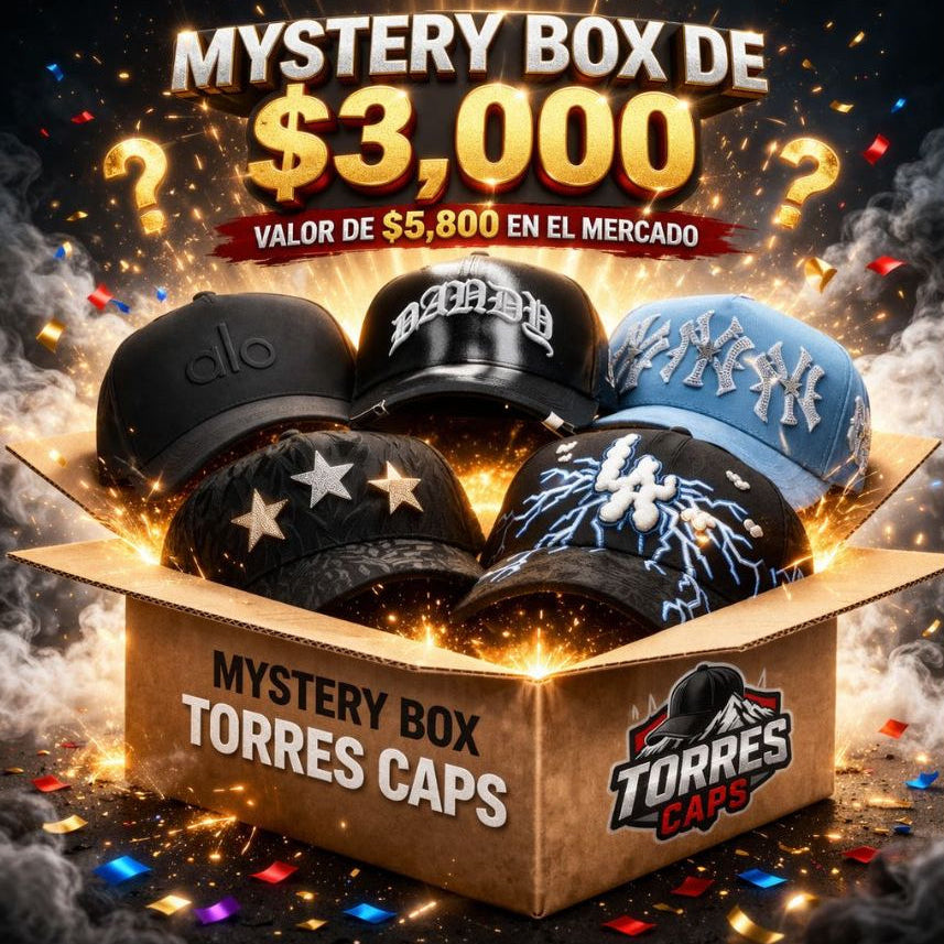 Mistery Box de 5 Gorras Originales