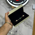 VERDE CON ZIRCONIAS PULSO TIPO VC