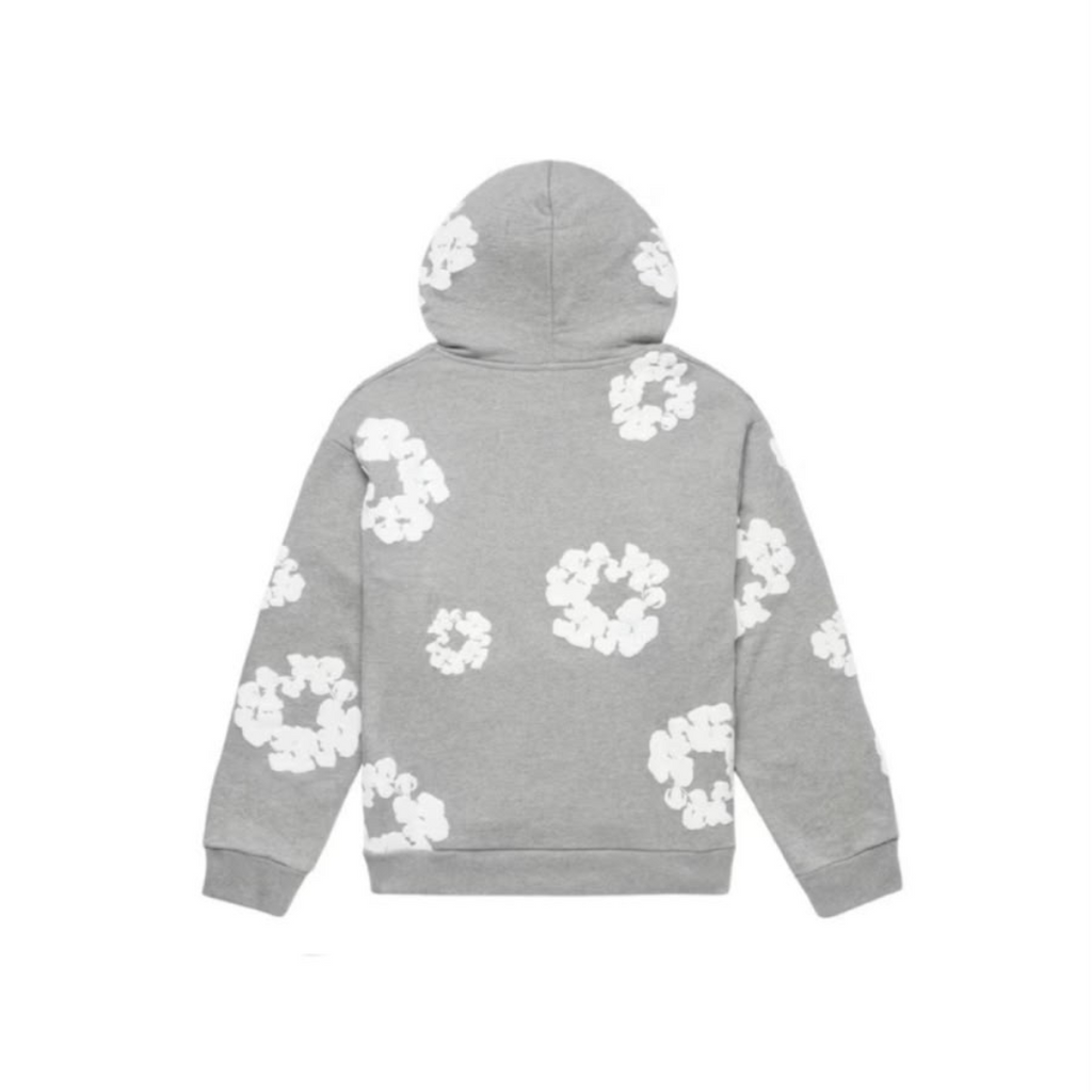SUDADERA DENIM TEARS GRIS