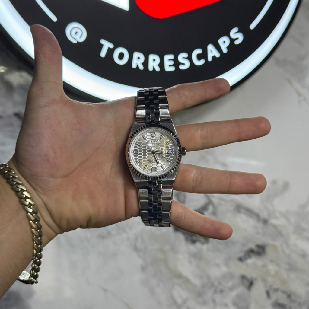 RELOJ SEIKO MOD LAND DWELLER FRESH WHITE