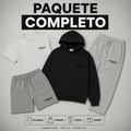 PAQUETE COMPLETO (1 HODDIE + 1 PLAYERA + 1 PANS + 1 SHORT)
