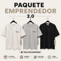 PAQUETE EMPRENDEDOR 2.0 (3 PLAYERAS)