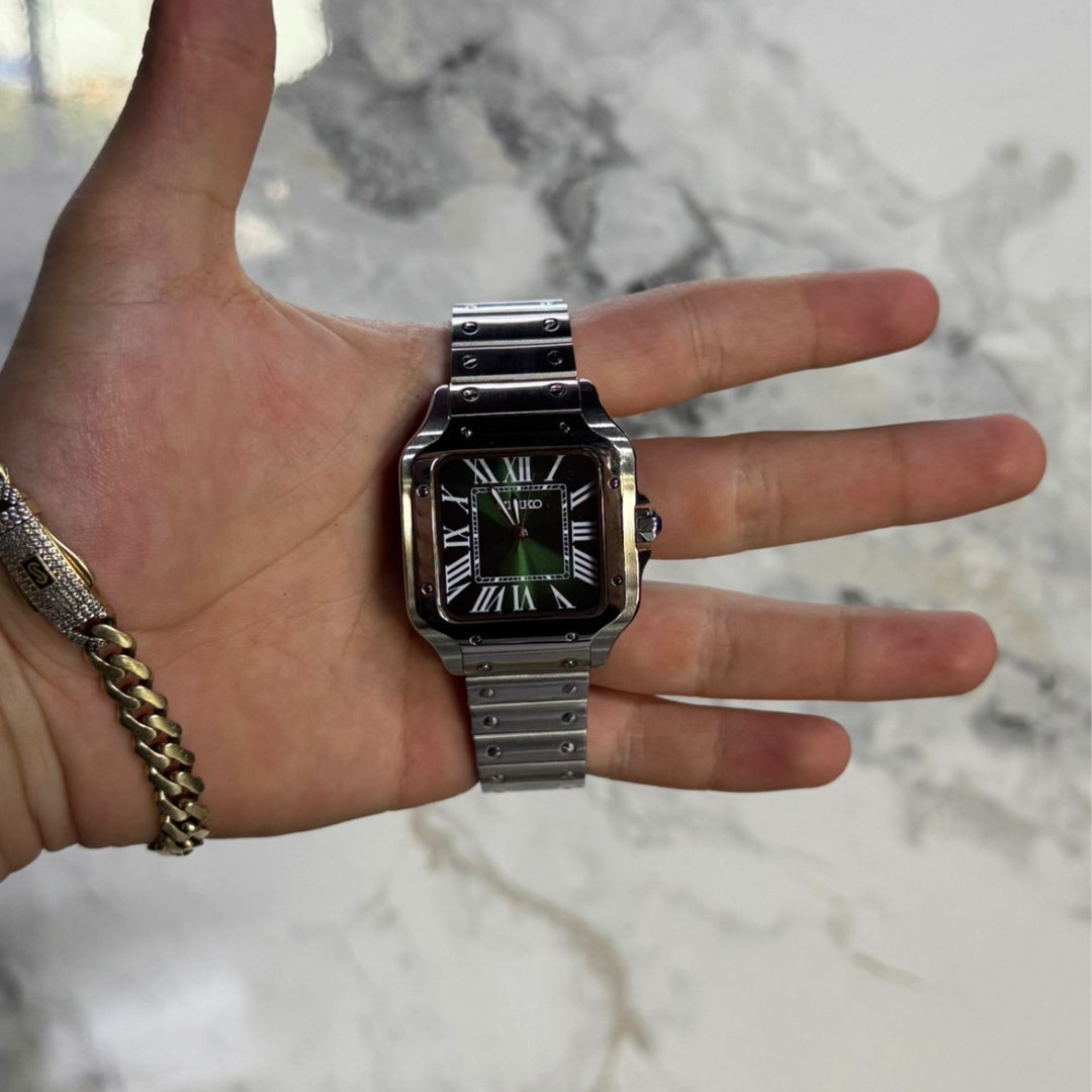 RELOJ SEIKO MOD SANTOS GREEN