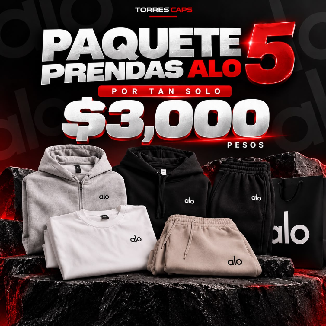 PAQUETE ALO X $3,000